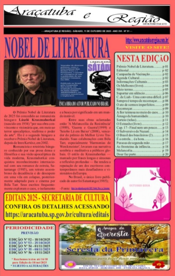 ARAÇATUBA E REGIÃO Nº 51 - 11/10 