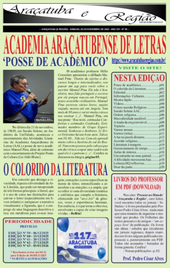 ARAÇATUBA E REGIÃO Nº 58 - 29/11 
