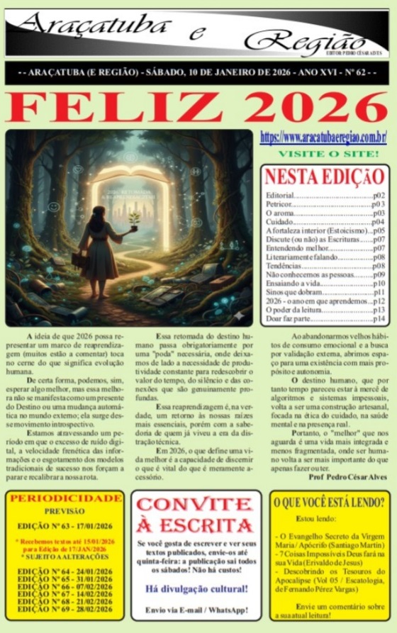 ARAÇATUBA E REGIÃO Nº 62 - 10/01