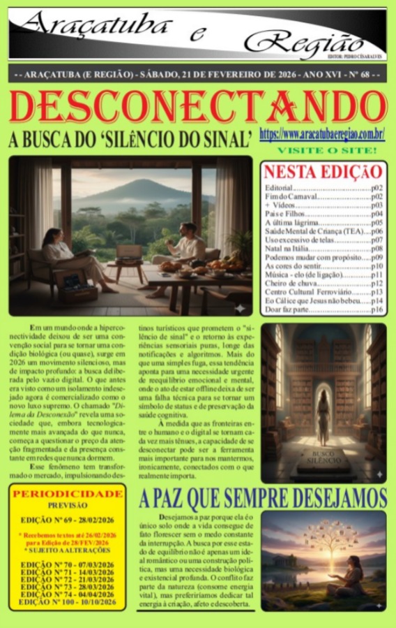 ARAÇATUBA E REGIÃO Nº 68 - 21/02/26