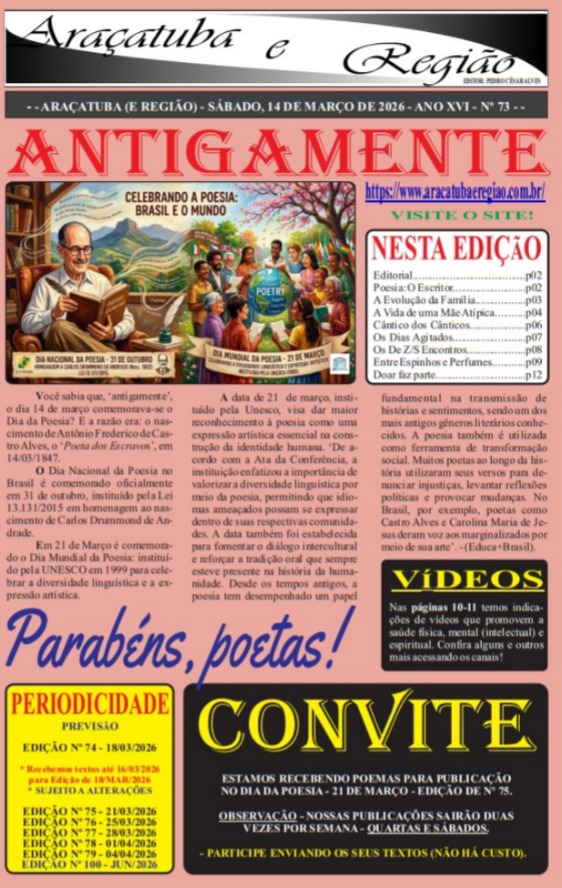 ARAÇATUBA E REGIÃO Nº 73 - 14/03/26 