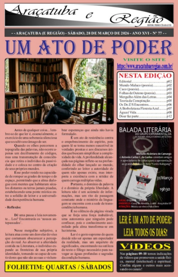 ARAÇATUBA E REGIÃO Nº 77 - 28/03/26 