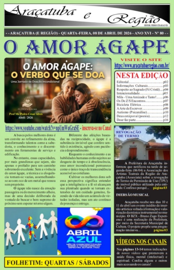 ARAÇATUBA E REGIÃO Nº 80 - 08/04/2026 