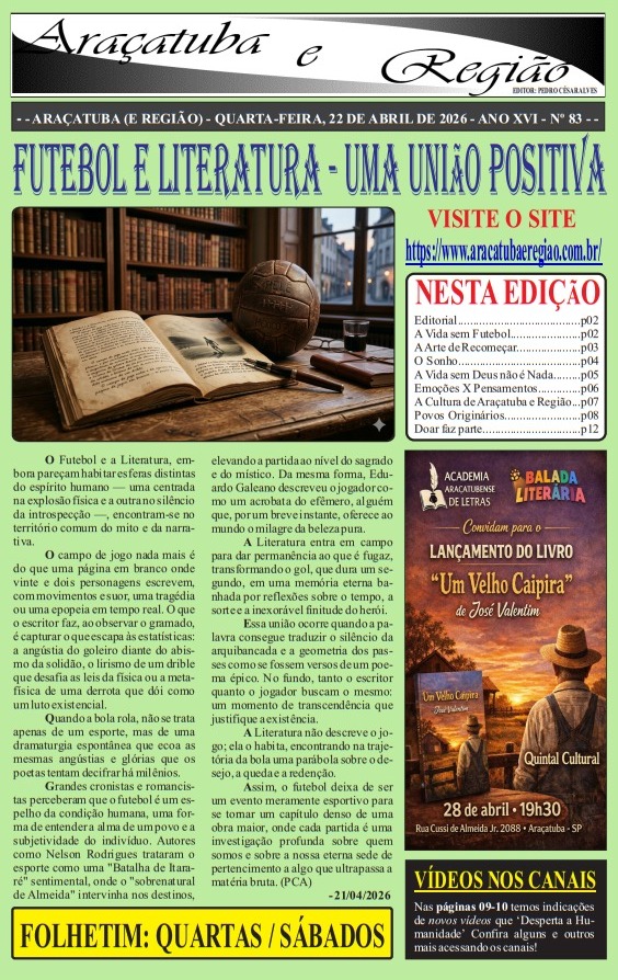 FOLHETIM (PDF) Nº 83 - 22/04/26