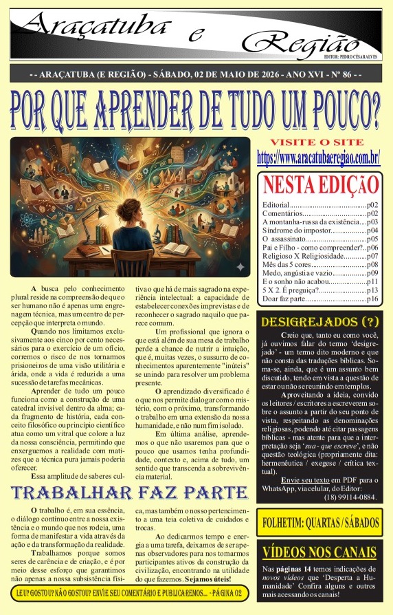 FOLHETIM (PDF) Nº 86 - 02/05/26