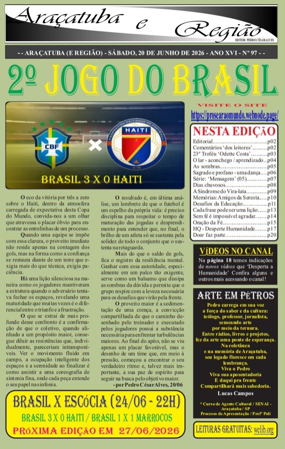 FOLHETIM (PDF) Nº 97 - 20/06/26